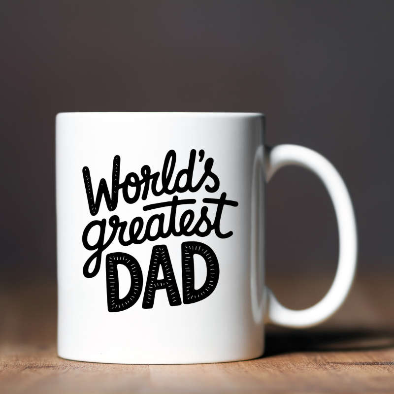 Printed Mug -World's Greatest Dad