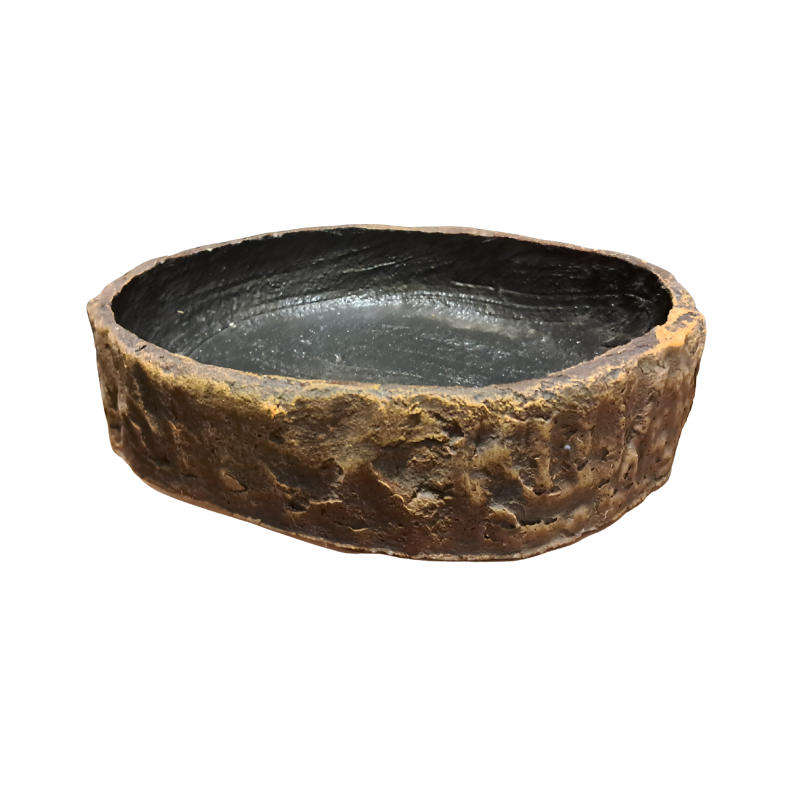 Round Reptile Flat Water & feed Bowls - Large