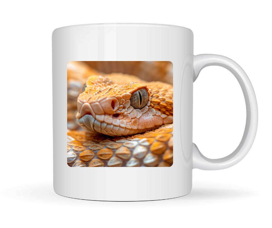 Printed Mug - Reptile Snake Mug
