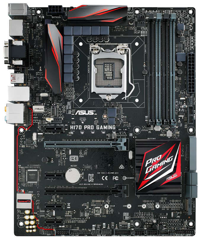 ASUS H170 PRO GAMING MOTHERBOARD