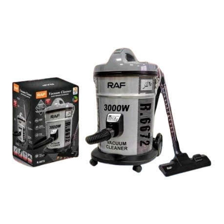 RAF Canister Vacuum Cleaner with Washable Filters 3000W