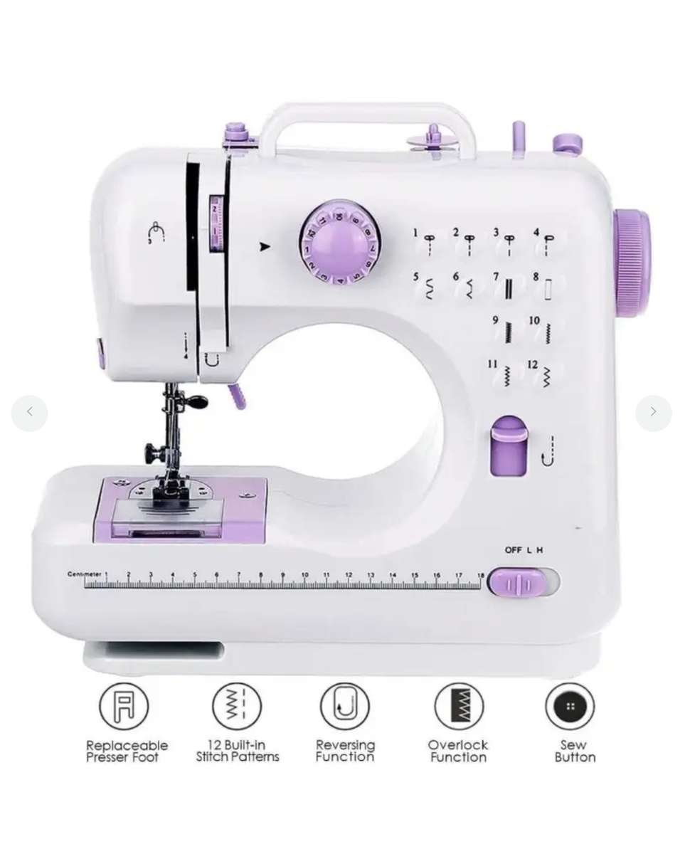 Portable Sewing Machine,12 Stitches 2 Speed Heavy Duty Sew Machine