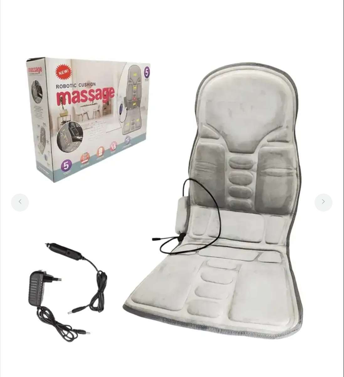 Seat Massager, Vibrating Back Massager for Chair Massage Cushion