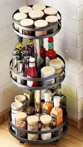 3 Rotating storage rack