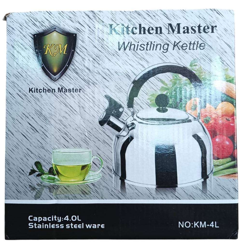 Kitchen Master 4L Whistling Kettle