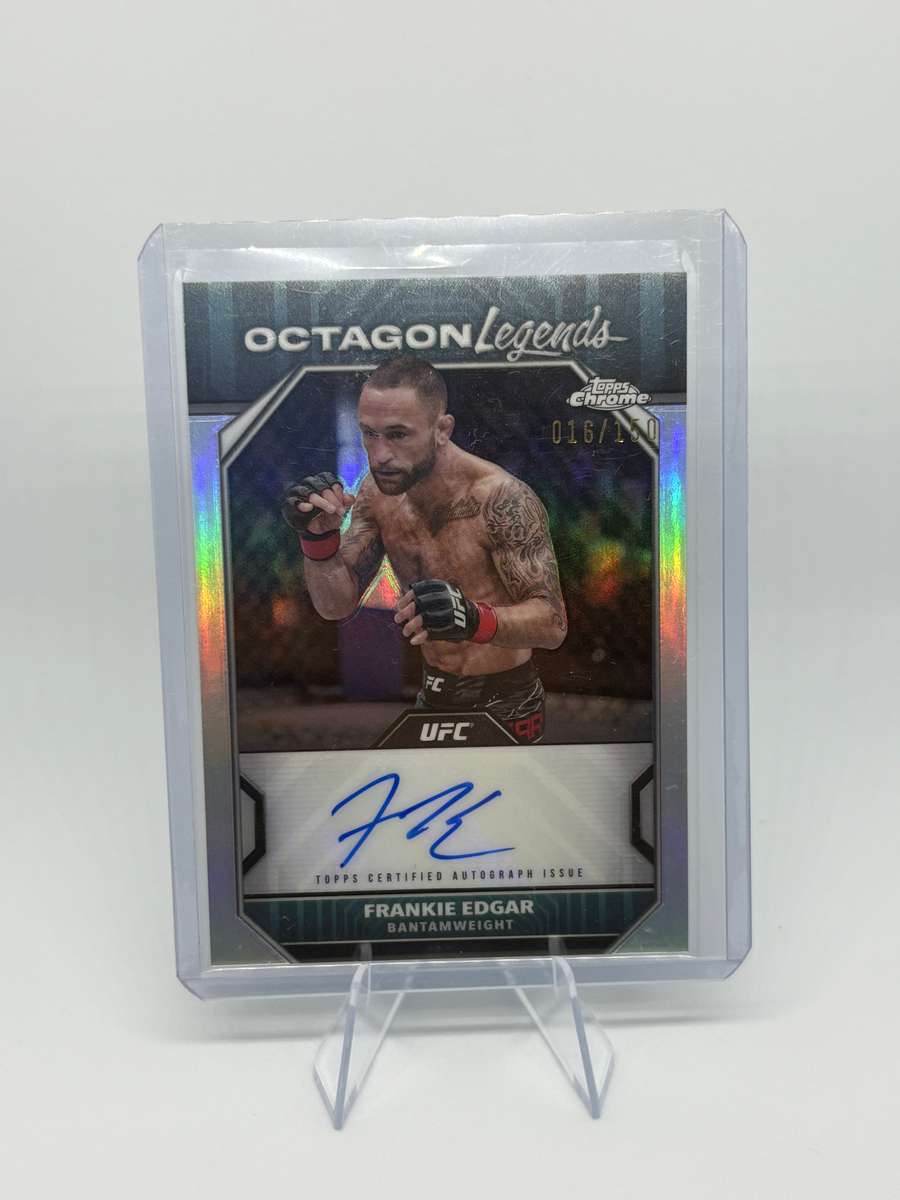 2024 Topps Chrome UFC - Frankie Edgar Octagon Legends Auto 16/150 #OLA-FED