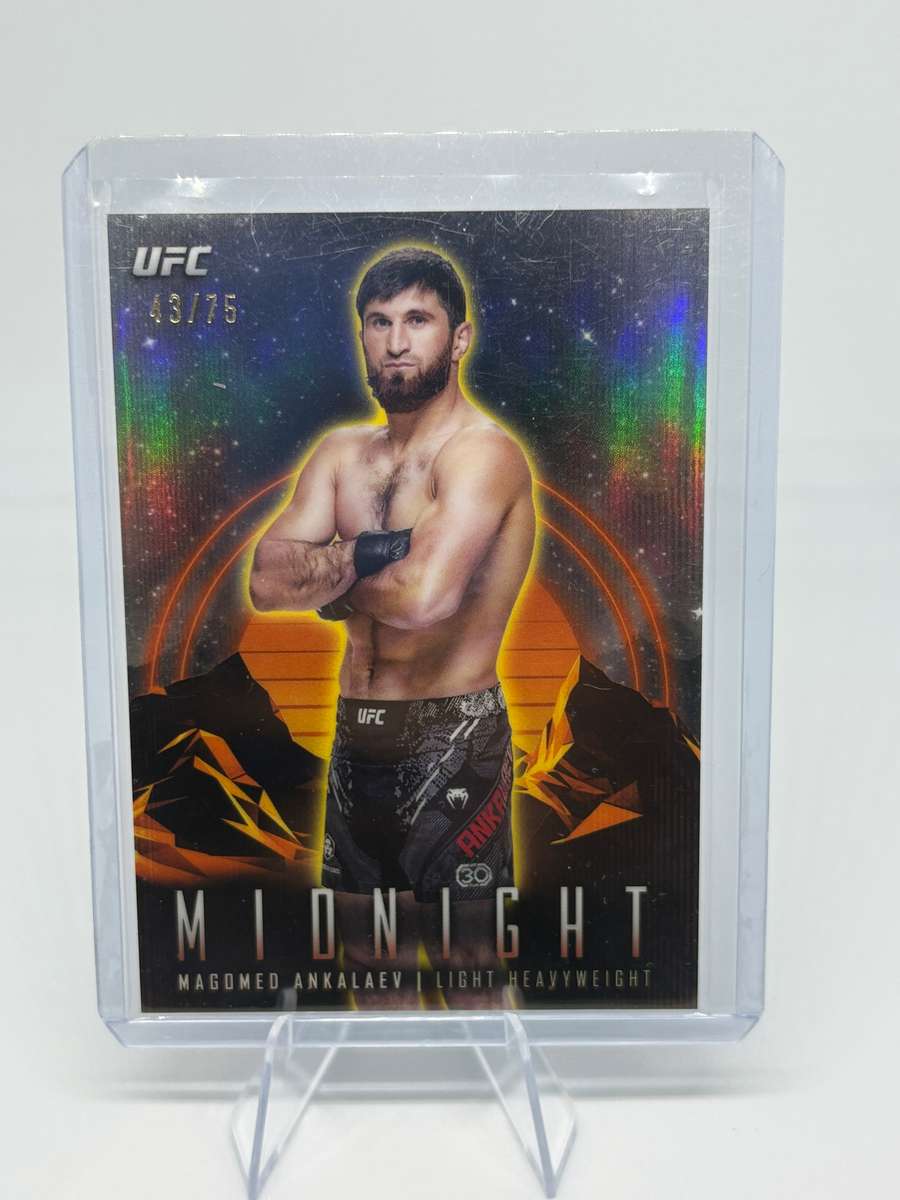 2024 Topps UFC Midnight - Magomed Ankalaev SP Orange 43/75  #72