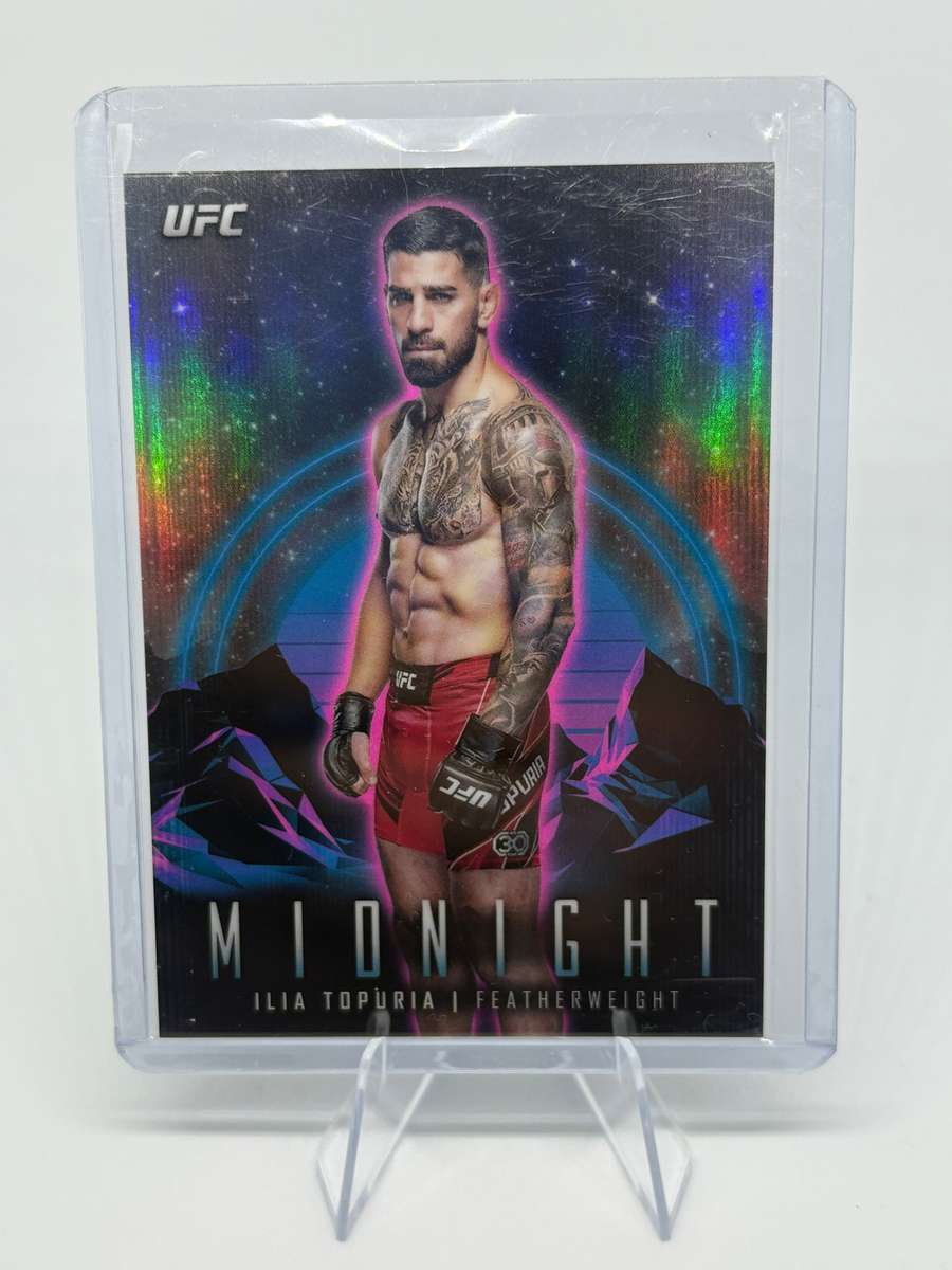 2024 Topps UFC Midnight - Ilia Topuria Base #82