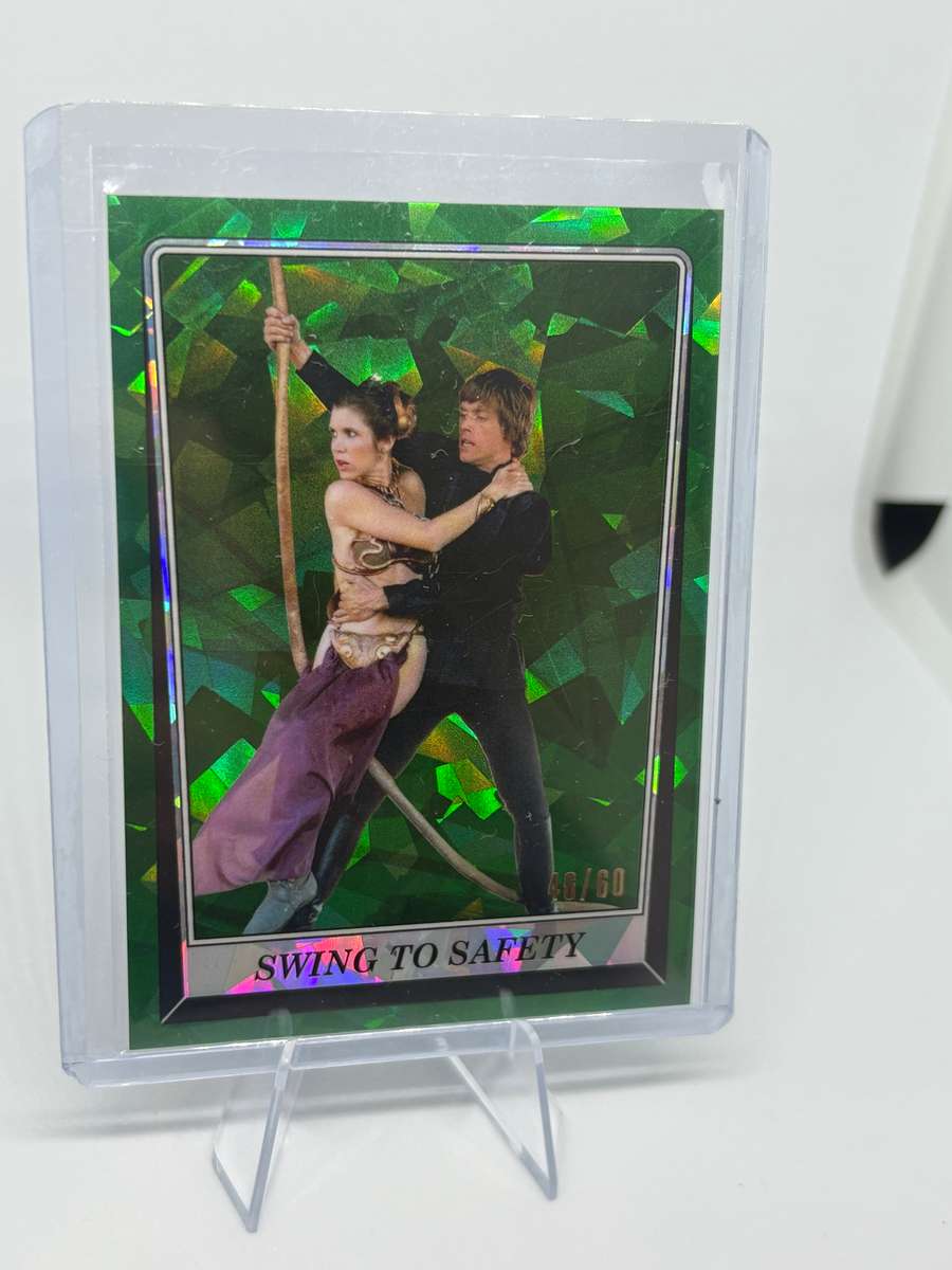 Topps Chrome Sapphire 2023 Star Wars ROTJ - Swing to Safety 46/60 #53