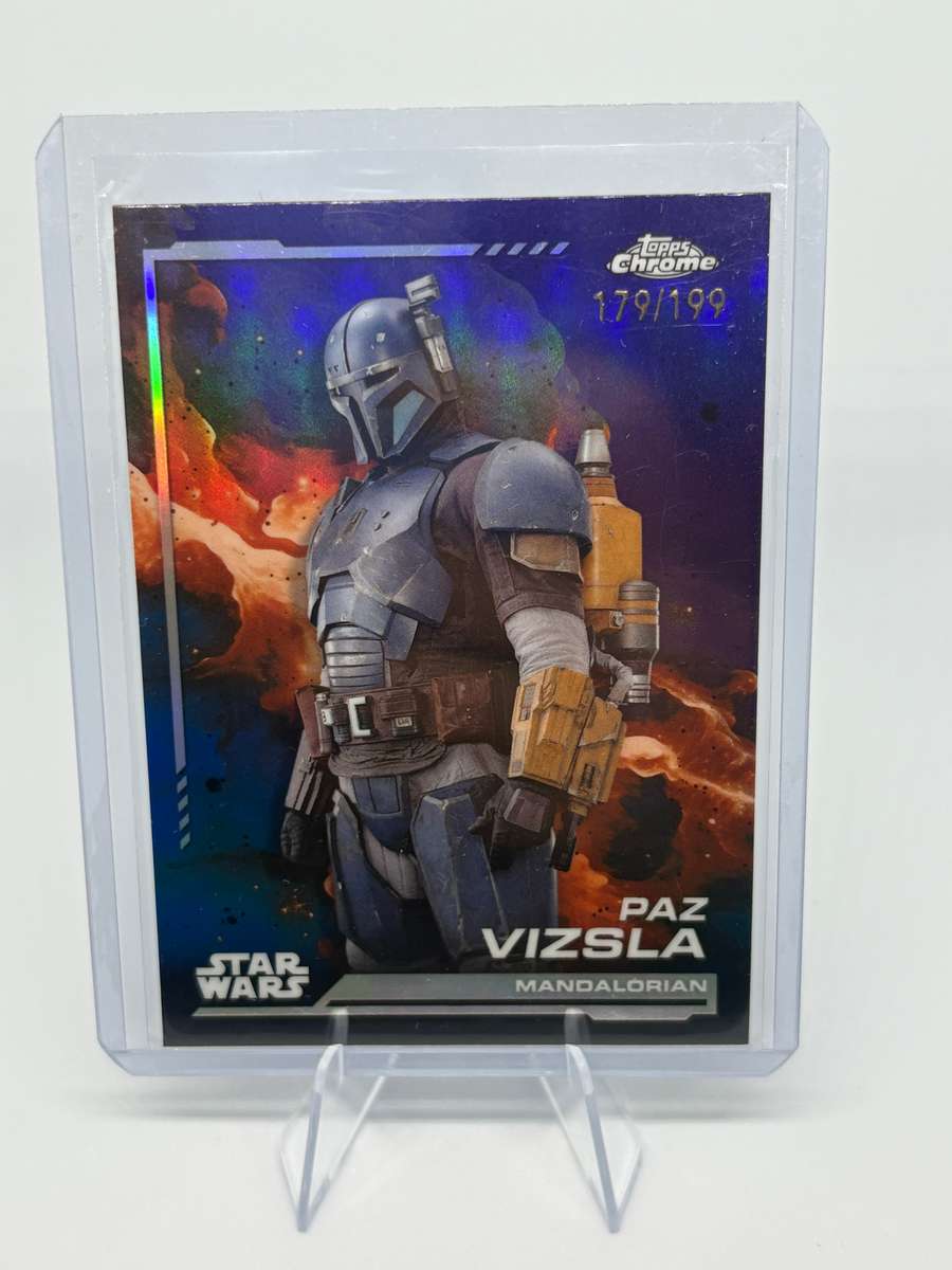 2024 Topps Chrome Star Wars - Paz Vizsla 131/199 #36