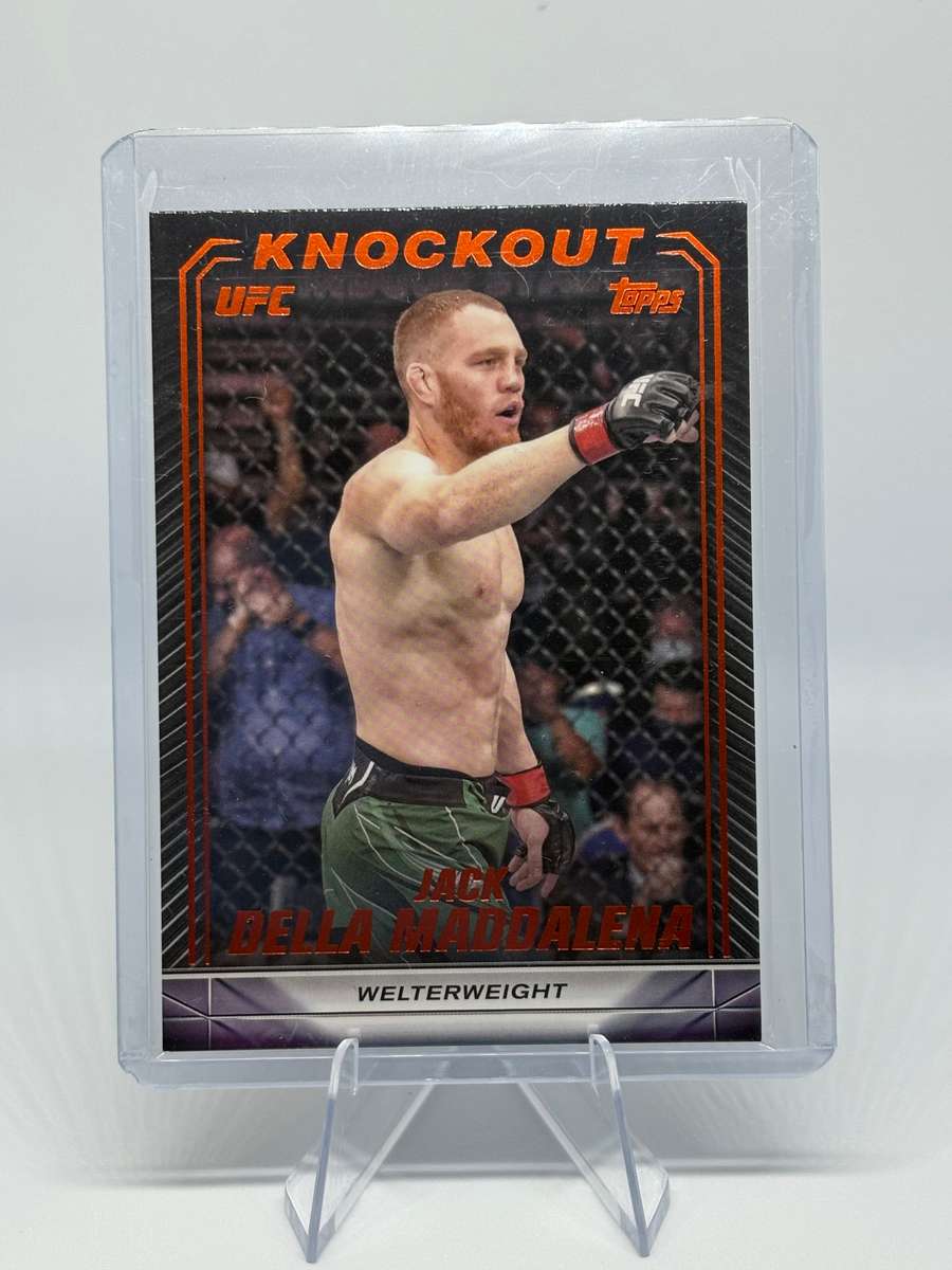2024 Topps UFC Knockout - Jack Della Maddalena Bronze #56