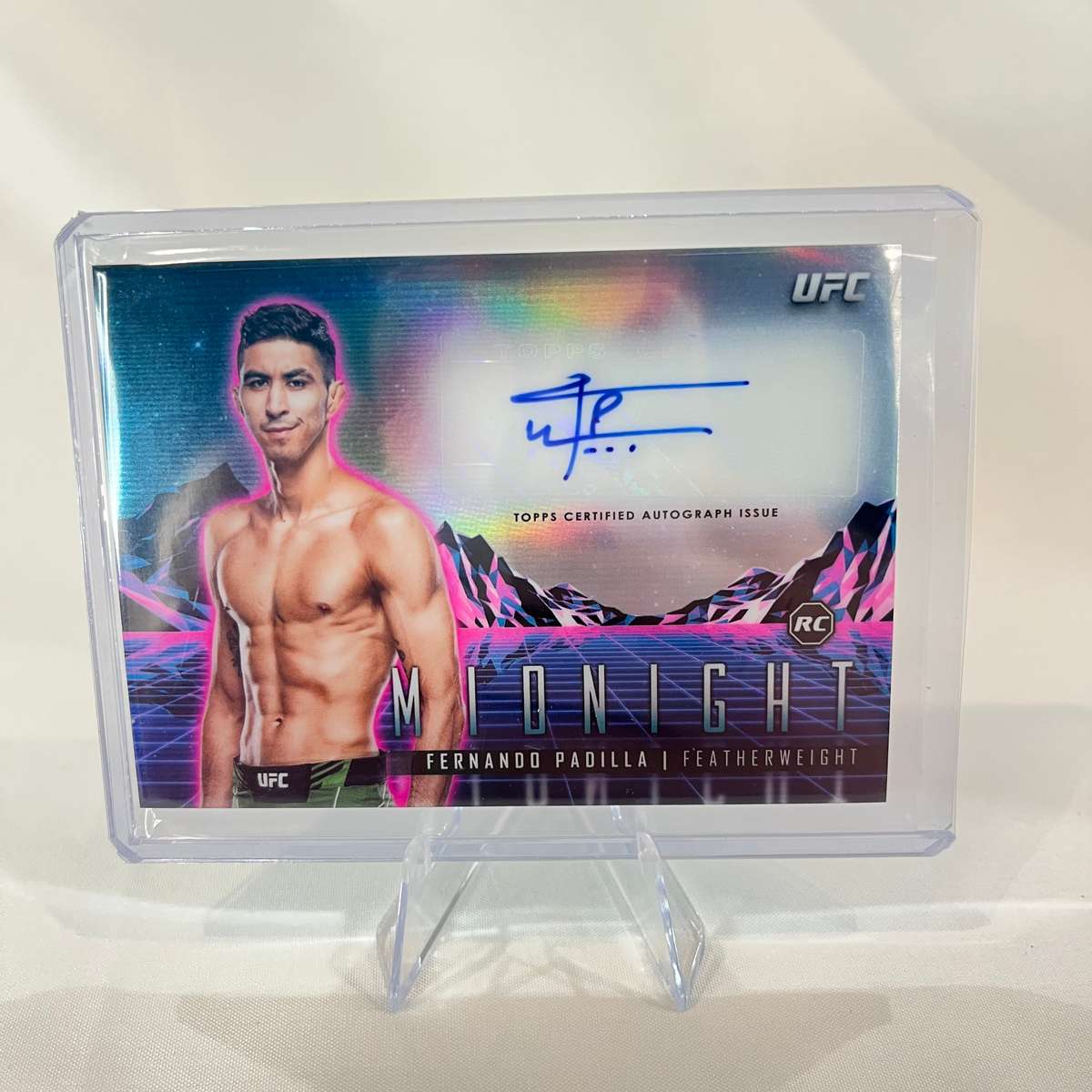 2024 Topps UFC Midnight - Horizon Signatures Auto Fernando Padilla #HS-FDA