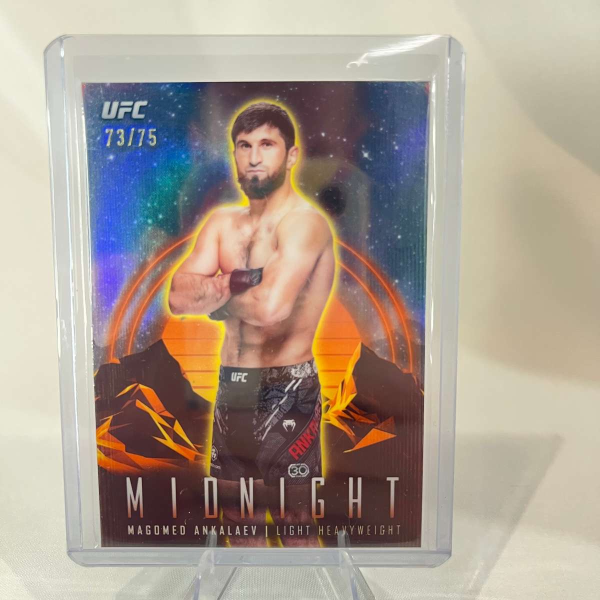 2024 Topps UFC Midnight - Magomed Ankalaev SP Orange 73/75  #72