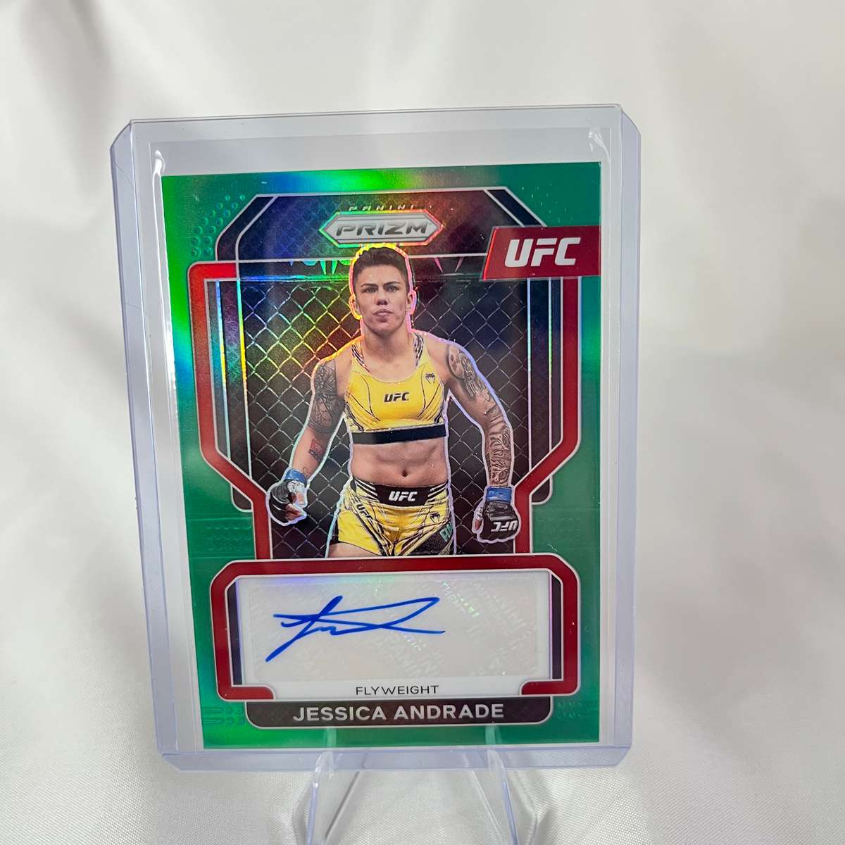 2022 UFC Panini Prizm - UFC Signatures #SG-JAD Jessica Andrade