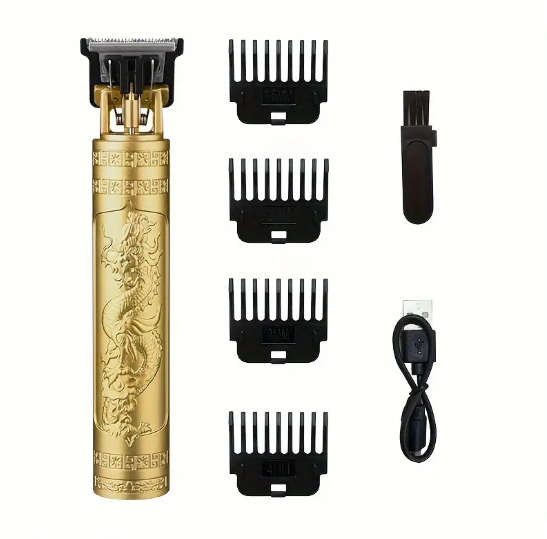 Mens Electric Hair & Beard Trimmer Kit (Cordless & Rechargeable)