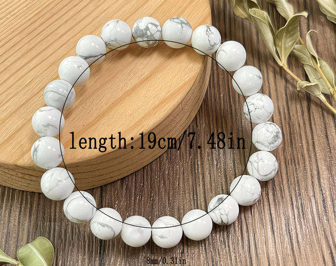Vintage Style Earrings and Bracelet Set - White