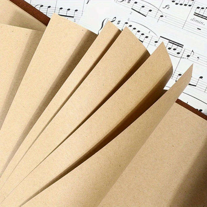 Vintage Maple Leaf Embossed Journal with Wrap Closure - Tan