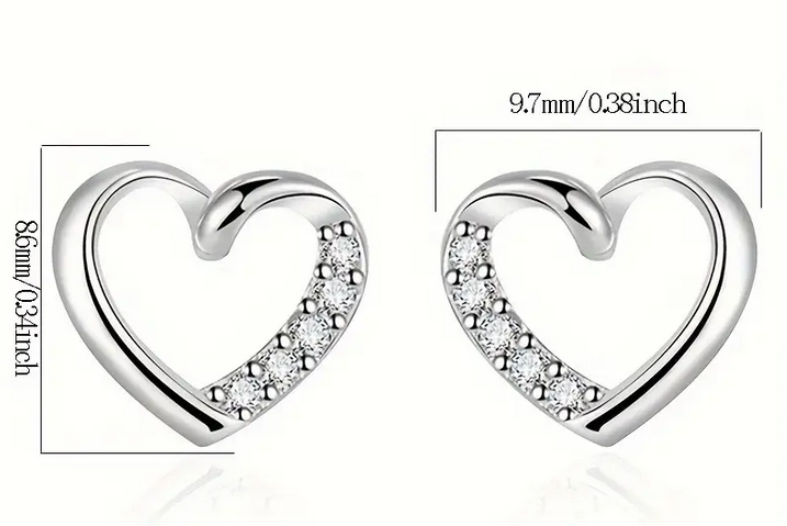 Beautiful Sandalwood Hair Brush, Rose Gold Makeup Mirror, Silver Earrings for Mom in a Raw Linen Bag