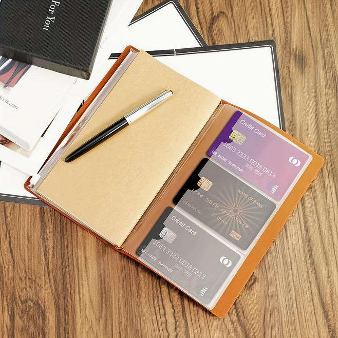 Vintage Message Embossed Journal with Wrap Closure