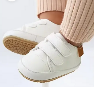 Beautiful Baby Sneakers 2 Pairs Dark Grey and White