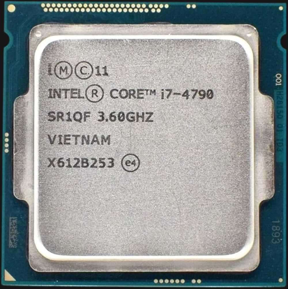 Core i7 4790 Cpu/ 4 Cores/8 Threads
