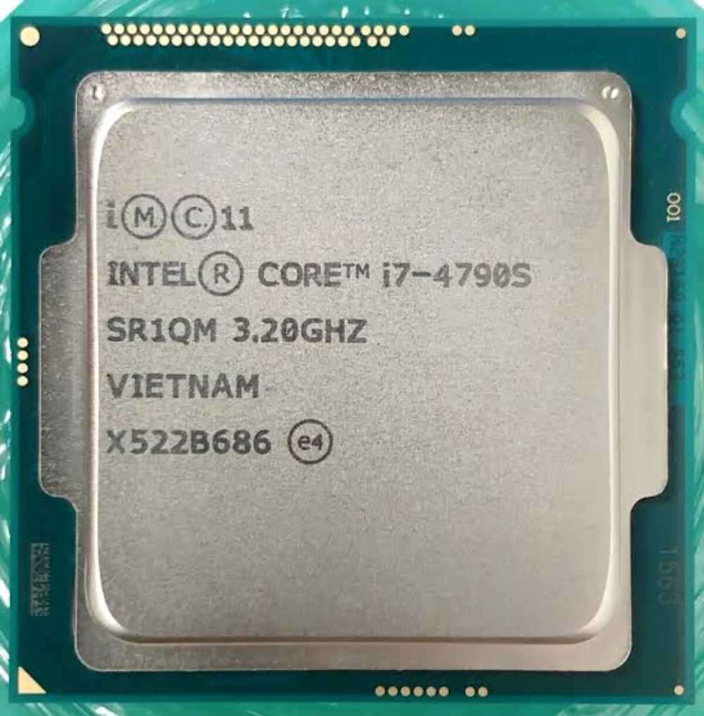 Core i7 4790S Cpu/4 Cores/8 Threads