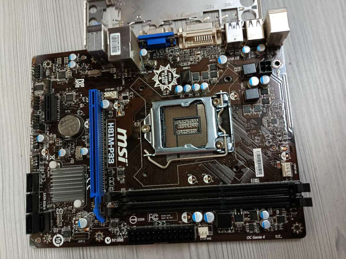 MSI H81-P33 Motherboard/ LGA 1150