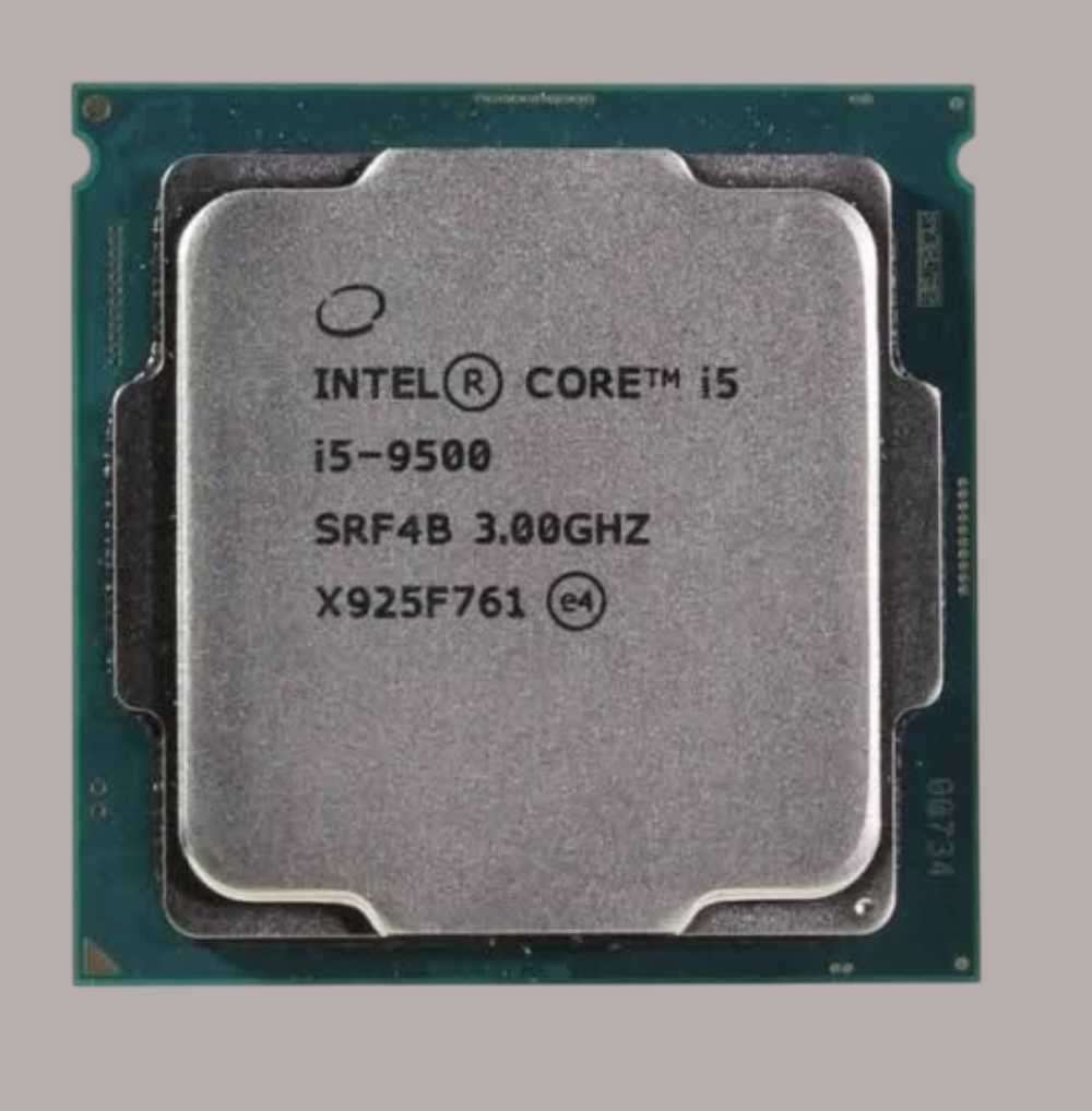 Core i5 9500 Processor/6 Cores/6 Threads/@3.0Ghz