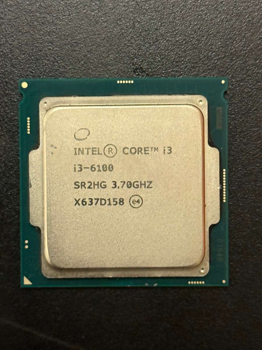 Core i3 6th Gen Processor/2 Cores/4 Threads @ 3.7GHz
