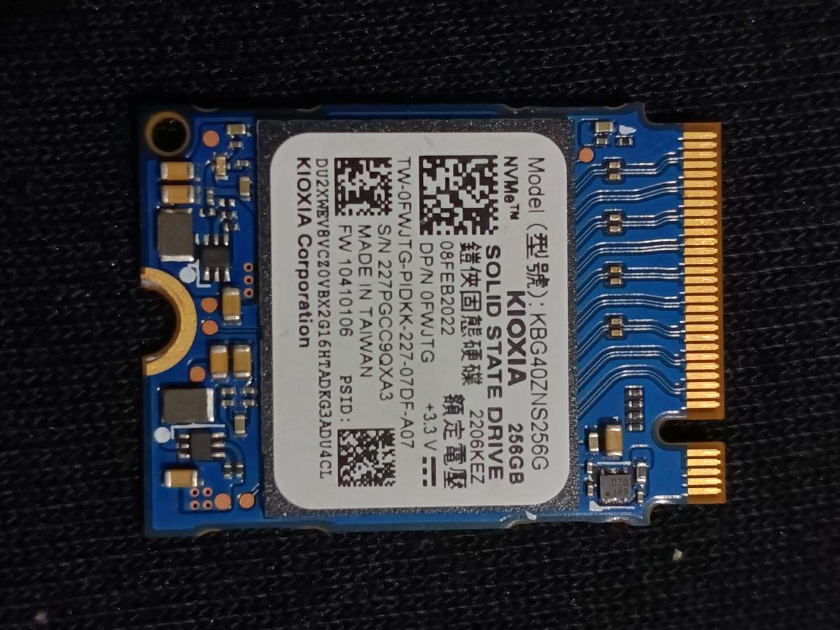 256GB Nvme Ssd-Kioxia