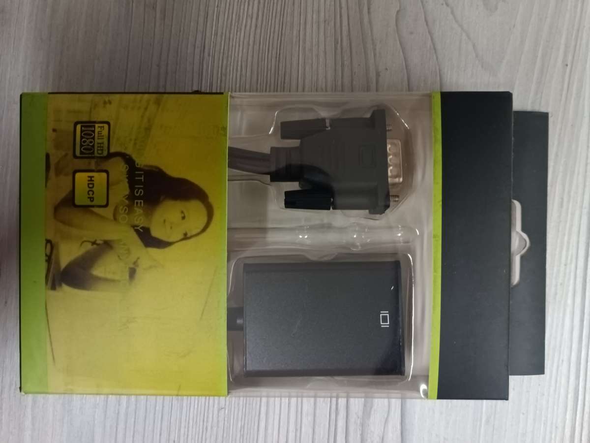 Vga to HDMI adapter with audio