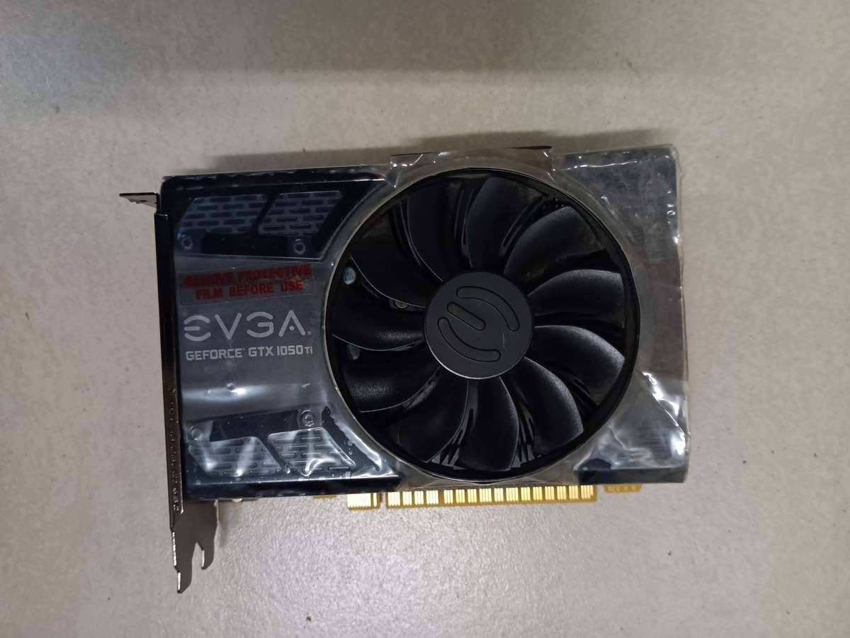 EVGA GeForce GTX 1050 Ti 4GB DDR5- Graphic Card