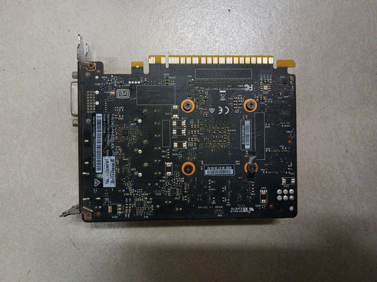 EVGA GeForce GTX 1050 Ti 4GB DDR5- Graphic Card