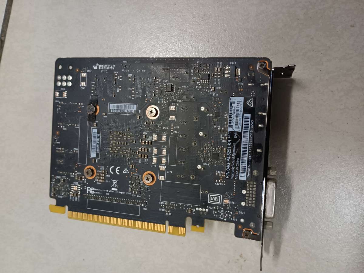 EVGA GeForce GTX 1050 Ti 4GB DDR5- Graphic Card