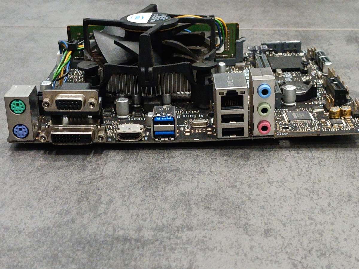 ASUS Prime H310M-R R2.0 Combo/Core i5 8500 Cpu/8gb Ram/Cooler/Backplate