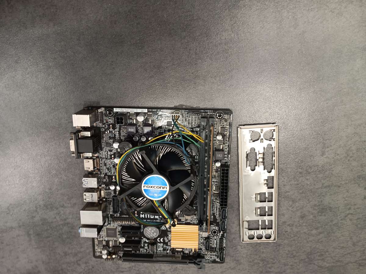 Asus H110M-R Motherboard Bundle/Intel Core i5-7500(7th gen)/8gb Ram