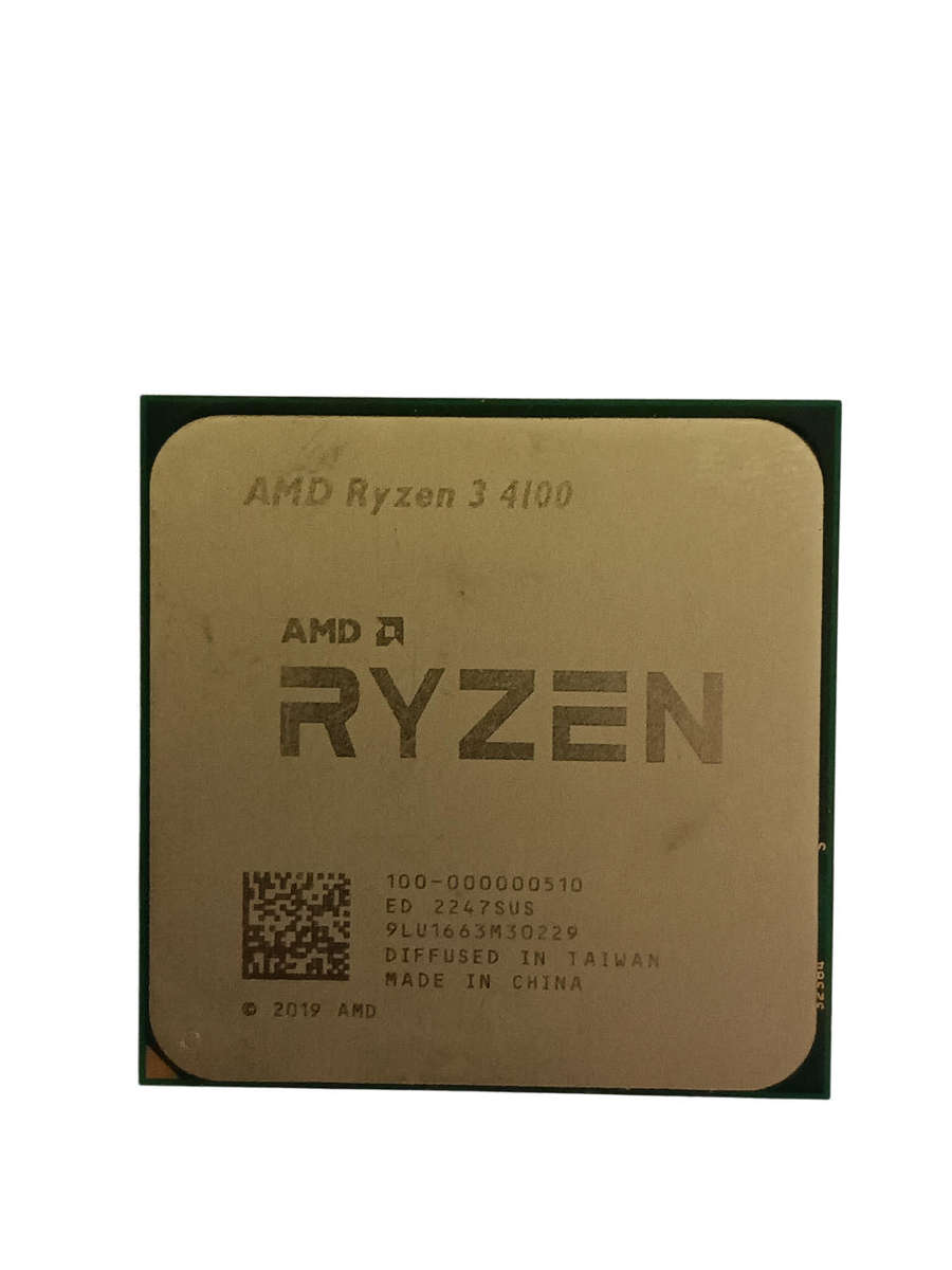 AMD Ryzen 3 4100/4 Cores/8 Threads/@ 3.8GHz