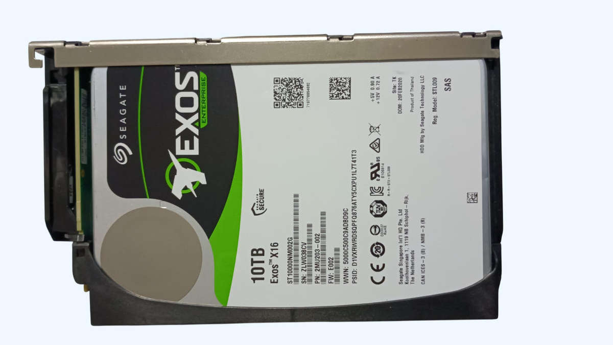 Seagate Exos x16-10TB SAS Hard Drive