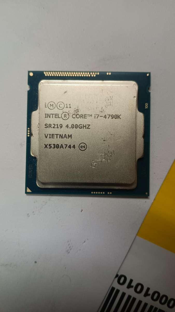 Intel Core i7 4790K Cpu/4 Cores/8 Threads/