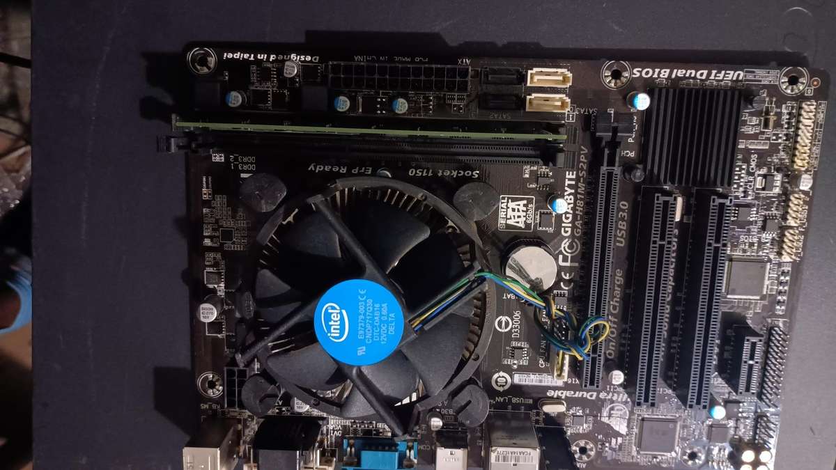 Core i7 4790K +16GB Ram + Gigabyte GA-H81M-S2PV Combo