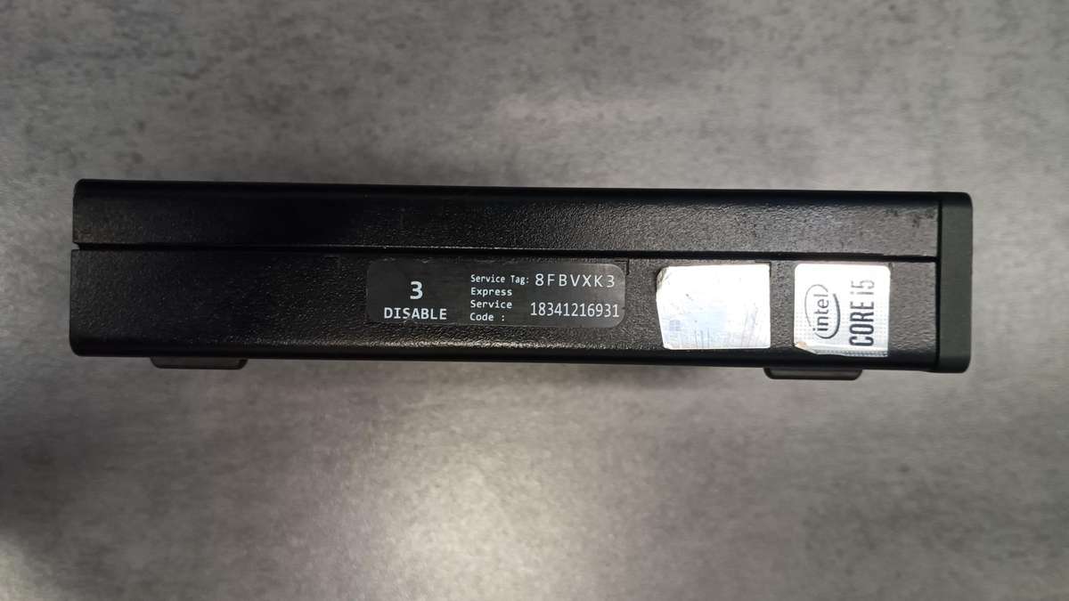 Dell optiplex 3090 Tiny PC/Core i5 10500T/16Gb Ram/512gb nvme