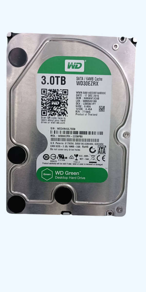 3TB Desktop Hard Drive WD Green