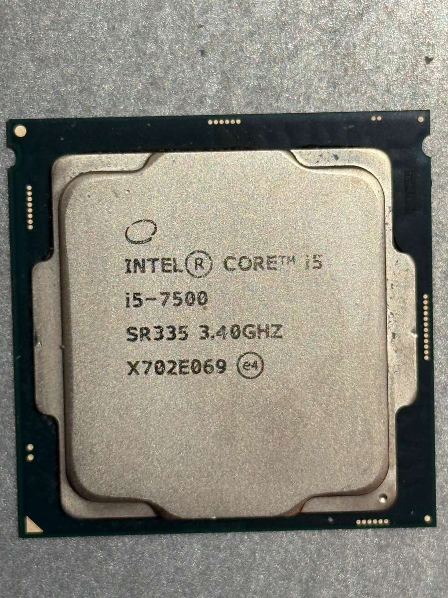 Core i5 7th generation Processor/4 Cores/4 Threads/3,4GHz