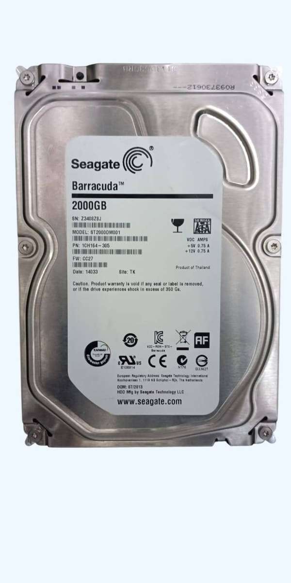 Seagate Barracuda 2TB (2000GB) Internal Hard Drive