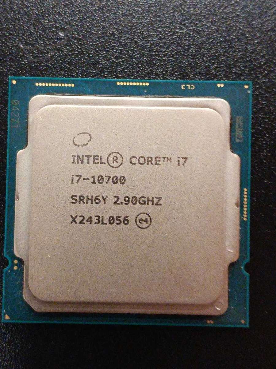 Intel Core i7 10th Gen CPU/8 Cores /16 threads/2.9GHz Up to 4.8GHz