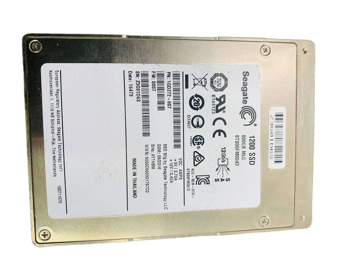 Seagate 1200 Series 800GB SAS Enterprise SSD  ST800FM0043