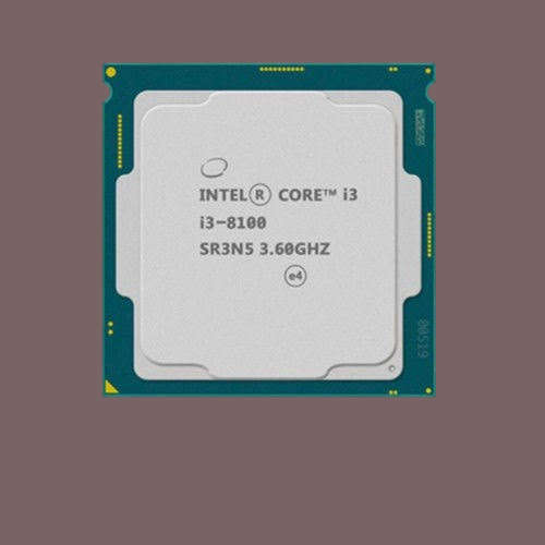 Core i3 8100 Processor/4 Cores/4 Threads/3.6Ghz