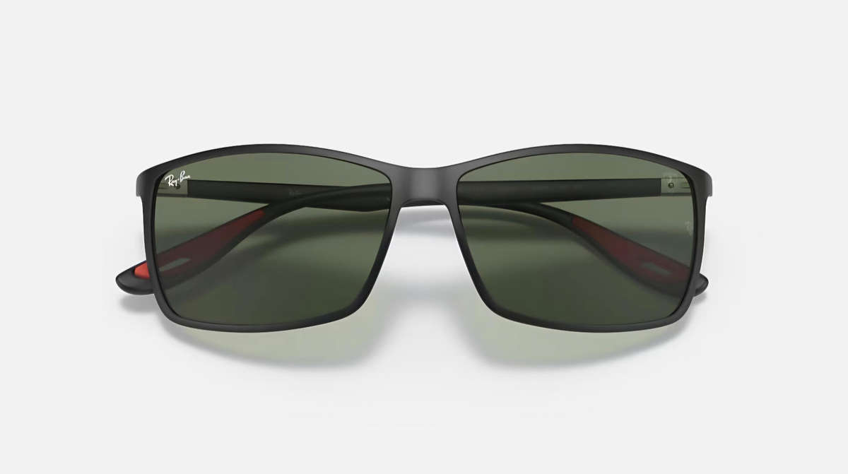 Authentic Ferrari Ray-Ban Liteforce RB4179 Sunglasses  Matte Black