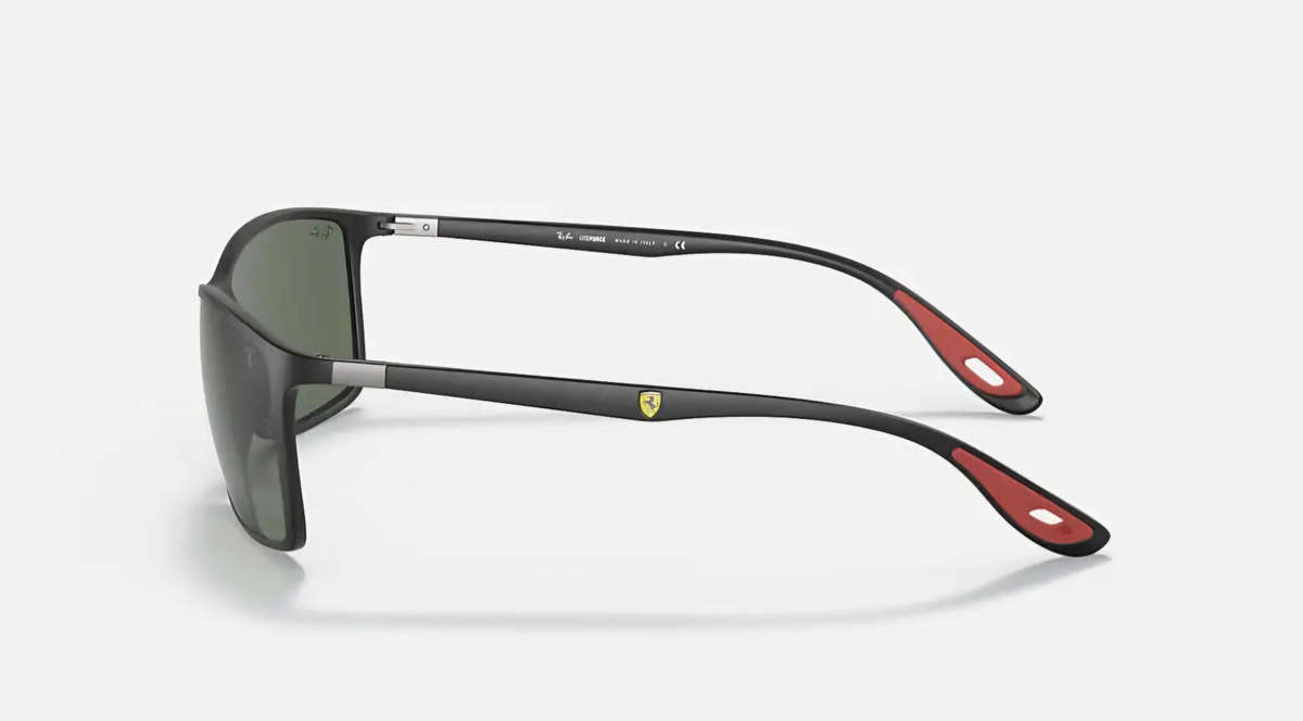 Authentic Ferrari Ray-Ban Liteforce RB4179 Sunglasses  Matte Black