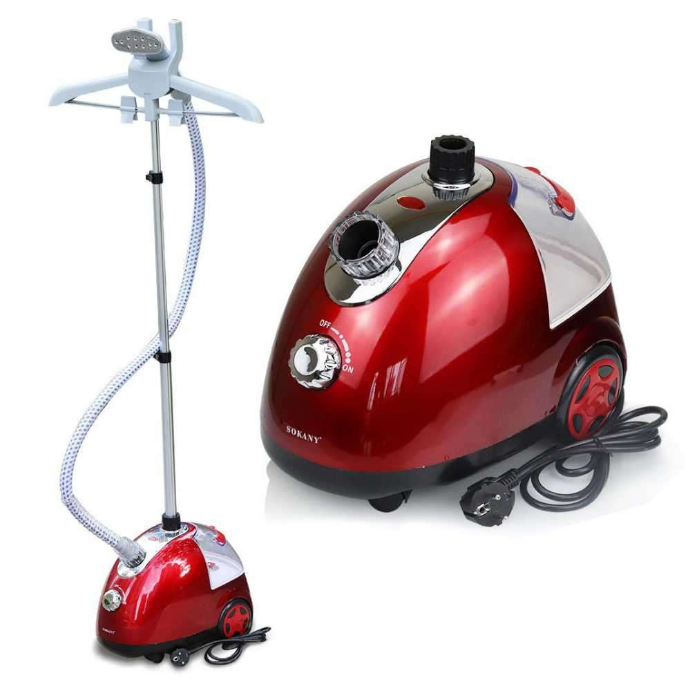 Sokany Steam Handheld Ironing Machine for All Seasons Garment - Red